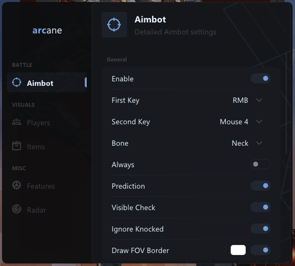 Arcane screenshot 1